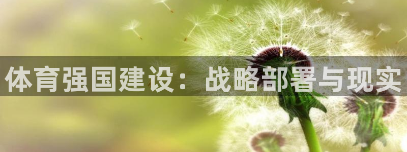 体育强国建设：战略部署与现实