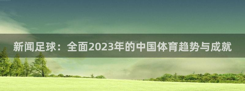 新闻足球：全面2023年的中国体育趋势与成就