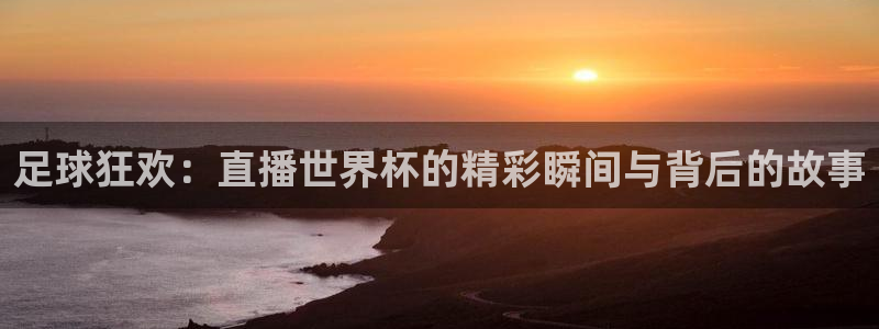 足球狂欢：直播世界杯的精彩瞬间与背后的故事