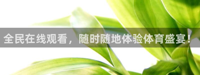 全民在线观看，随时随地体验体育盛宴！