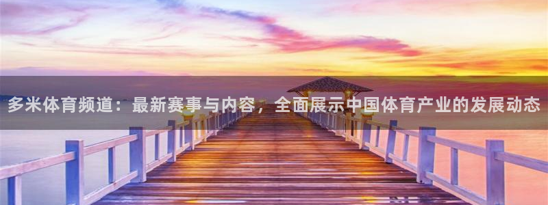 多米体育频道：最新赛事与内容，全面展示中国体育产业的发展动态